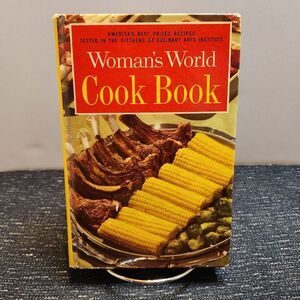 🔥 VINTAGE 1961 WOMAN'S WORLD COOK BOOK BY CULINARY ARTS INSTITUE Hardcover